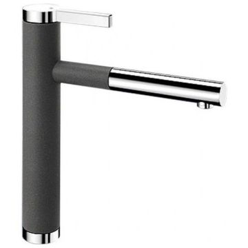 Bateria kuchenna stojąca Blanco Linee-S szarość skały/chrom 518804