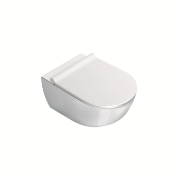 Miska WC Catalano Sfera New Flash bezrantowa 35x55 biały mat 1VSF54RBM