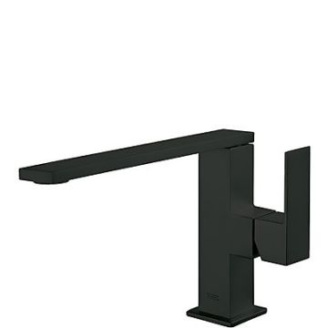 Bateria umywalkowa Tres Cuadro Exclusive stojąca czarny mat 00620501NM