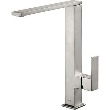 Bateria umywalkowa Tres Cuadro Exclusive stojąca stal 00648501AC