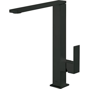 Bateria umywalkowa Tres Cuadro Exclusive stojąca czarny mat 00648501NM