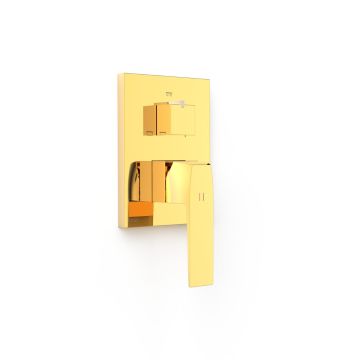 Maskownica do wpuszczanego korpusu 3-drożnego Rapid-box Tres Slim 24-K Złoto 20227310OR