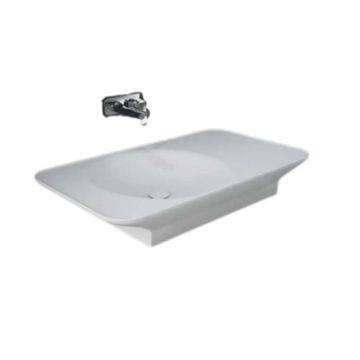 Valet Umywalka podwieszana & nablatowa 92x50,5 cm blat P biały mat VALWB09200500A RAK Ceramik