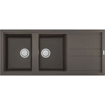 Zlewozmywaki Elleci Best 500 Keratek Plus dove grey LKB50093