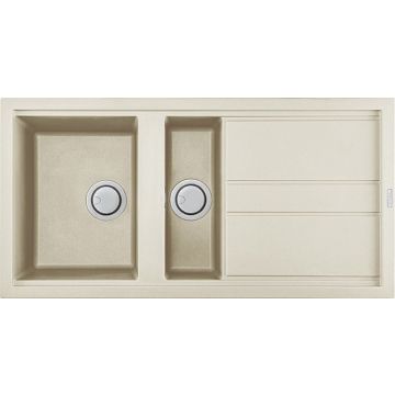 Zlewozmywak Elleci Best 475 Granitek bianco antico LGB47562