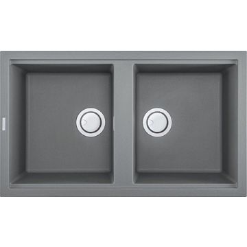 Zlewozmywak Elleci Best 450 Keratek Plus jasnoszary LKB45097