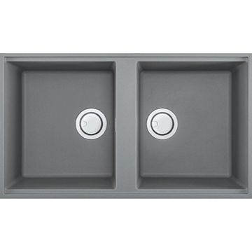 Zlewozmywak Elleci Best 450 Keratek Plus jasnoszary LKB45097BSO