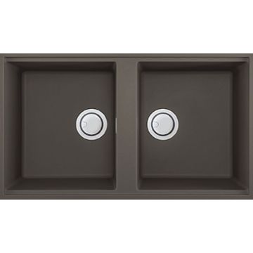 Zlewozmywak Elleci Best 450 Keratek Plus dove grey LKB45093BSO