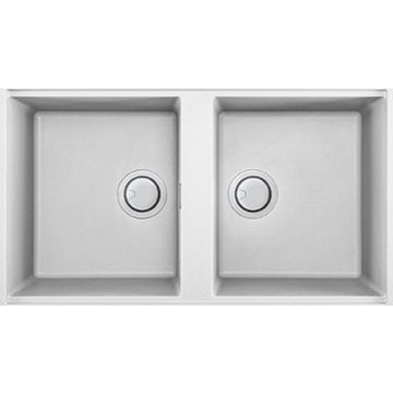 Zlewozmywak Elleci Best 450 Granitek bianco LGB45068BSO