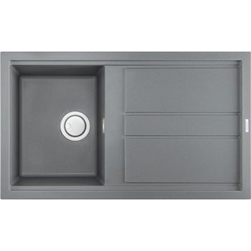 Zlewozmywak Elleci Best 400 Keratek Plus jasnoszary LKB40097