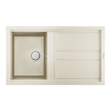 Zlewozmywak Elleci Best 400 Granitek bianco antico LGB40062