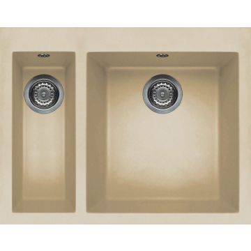 Zlewozmywak Elleci Quadra 150 Keratek Plus szampan LKQ15095