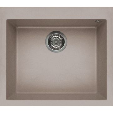 Zlewozmywak Elleci Quadra 105 Granitek tortora LGQ10543