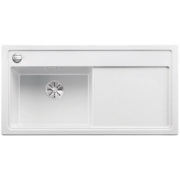 Zlewozmywak Blanco Zenar XL 6 S lewa biały z kor. Infino, z kor. AUTOMAT.524001