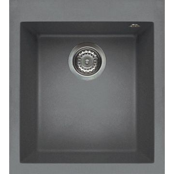 Zlewozmywak Elleci Quadra 100 Metaltek tytan LMQ10073
