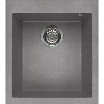 Zlewozmywak Elleci Quadra 100 Granitek cemento LGQ10048