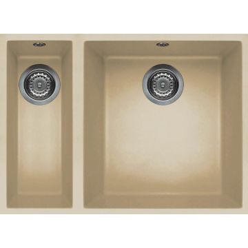 Zlewozmywak Elleci Quadra 150 Keratek Plus szampan LKQ15095BSO