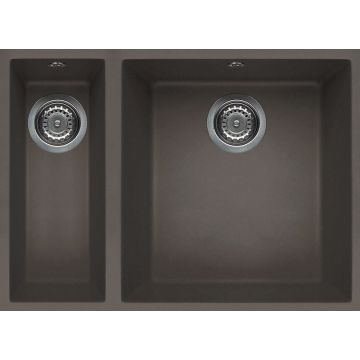 Zlewozmywak Elleci Quadra 150 Keratek Plus dove grey LKQ15093BSO