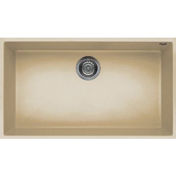 Zlewozmywak Elleci Quadra 130 Keratek Plus szampan LKQ13095BSO