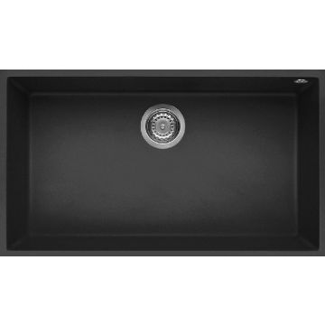 Zlewozmywak Elleci Quadra 130 Metaltek ghisa LMQ13070BSO