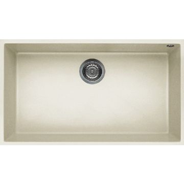 Zlewozmywak Elleci Quadra 130 Granitek bianco antico LGQ13062BSO