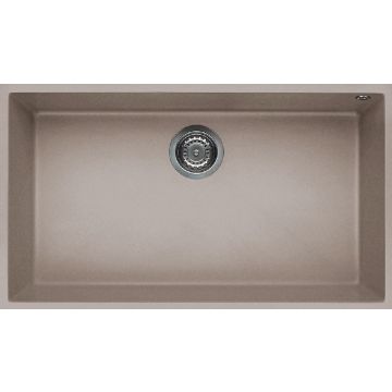 Zlewozmywak Elleci Quadra 130 Granitek tortora LGQ13043BSO