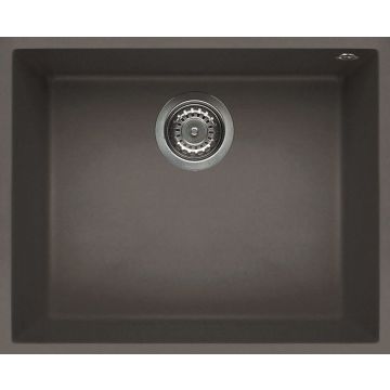 Zlewozmywak Elleci Quadra 105 BSO Keratek Plus dove grey LKQ10593BSO