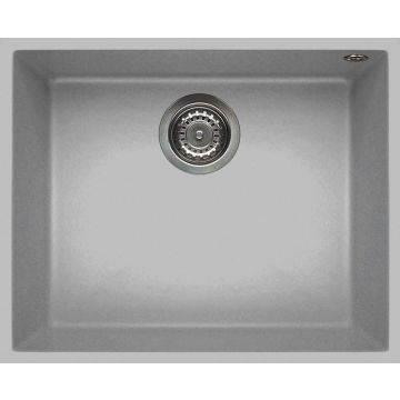 Zlewozmywak Elleci Quadra 105 BSO Metaltek aluminium LMQ10579BSO