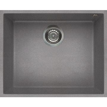 Zlewozmywak Elleci Quadra 105 BSO Granitek cemento LGQ10548BSO