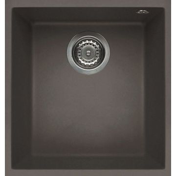 Zlewozmywak Elleci Quadra 100 BSO Keratek Plus dove grey LKQ10093BSO