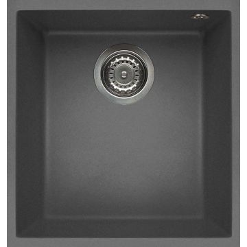 Zlewozmywak Elleci Quadra 100 BSO Metaltek tytan LMQ10073BSO