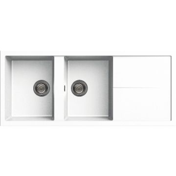 Zlewozmywak Elleci Unico 500 Keratek Plus czarny LKU50086