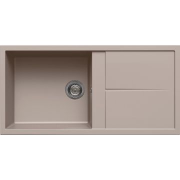Zlewozmywak Elleci Unico 480 Granitek tortora LGU48043