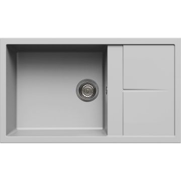 Zlewozmywak Elleci Unico 410 Metaltek aluminium LMU41079