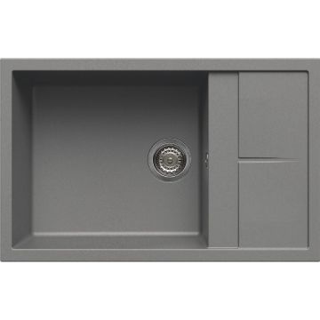 Zlewozmywak Elleci Unico 310 Granitek cemento LGU31048