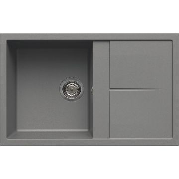 Zlewozmywak Elleci Unico 300 Granitek cemento LGU30048