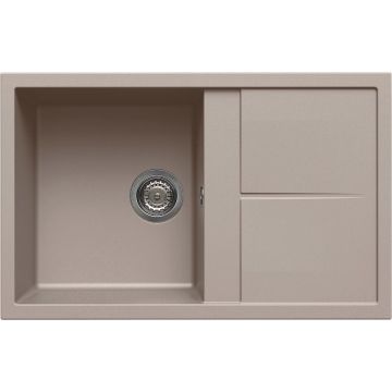 Zlewozmywak Elleci Unico 300 Granitek tortora LGU30043