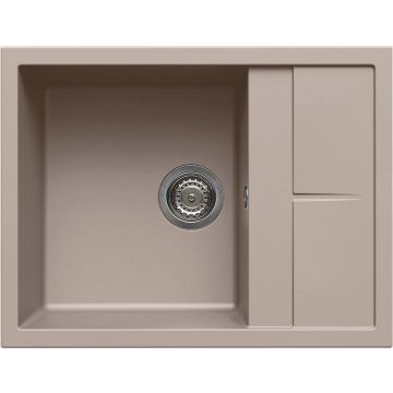 Zlewozmywak Elleci Unico 125 Granitek tortora LGU12543