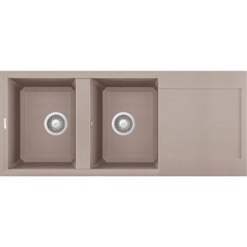 Zlewozmywak Elleci Easy 500 Granitek tortora LGY50043
