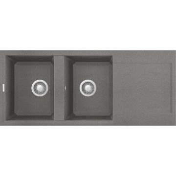 Zlewozmywak Elleci Easy 500 Granitek cemento LGY50048