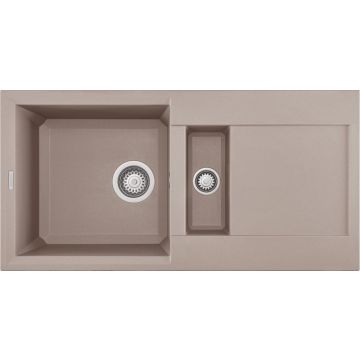 Zlewozmywak Elleci Easy 425 Granitek tortora LGY42543