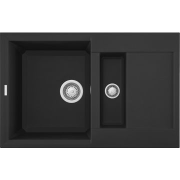 Zlewozmywak Elleci Easy 325 Granitek nero LGY32540