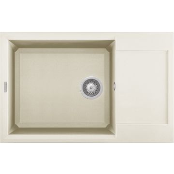 Zlewozmywak Elleci Easy 310 Granitek bianco antico LGY31062