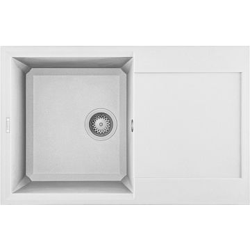 Zlewozmywak Elleci Easy 300 Granitek bianco LGY30068