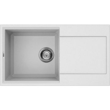 Zlewozmywak Elleci Easy 290 Granitek bianco LGY29068