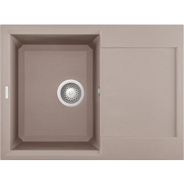 Zlewozmywak Elleci Easy 135 Granitek tortora LGY13543
