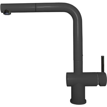 Bateria kuchenna Elleci Stream Plus Granitek nero MGKSTP40