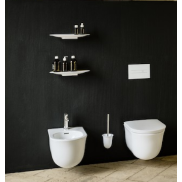 Ceramiczna półka ścienna Laufen The New Classic biała mat. H8778517570001