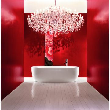 Wanna wolnostojąca owalna Laufen IL Bagno Alessi One 2030 x 1020mm biała H2419700000001