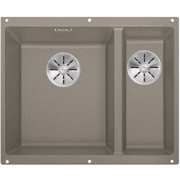 Komora podwieszana Blanco Subline 340/160-U Silgranit tartufo lewa, Infino 523556